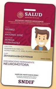 credencial discapacidad